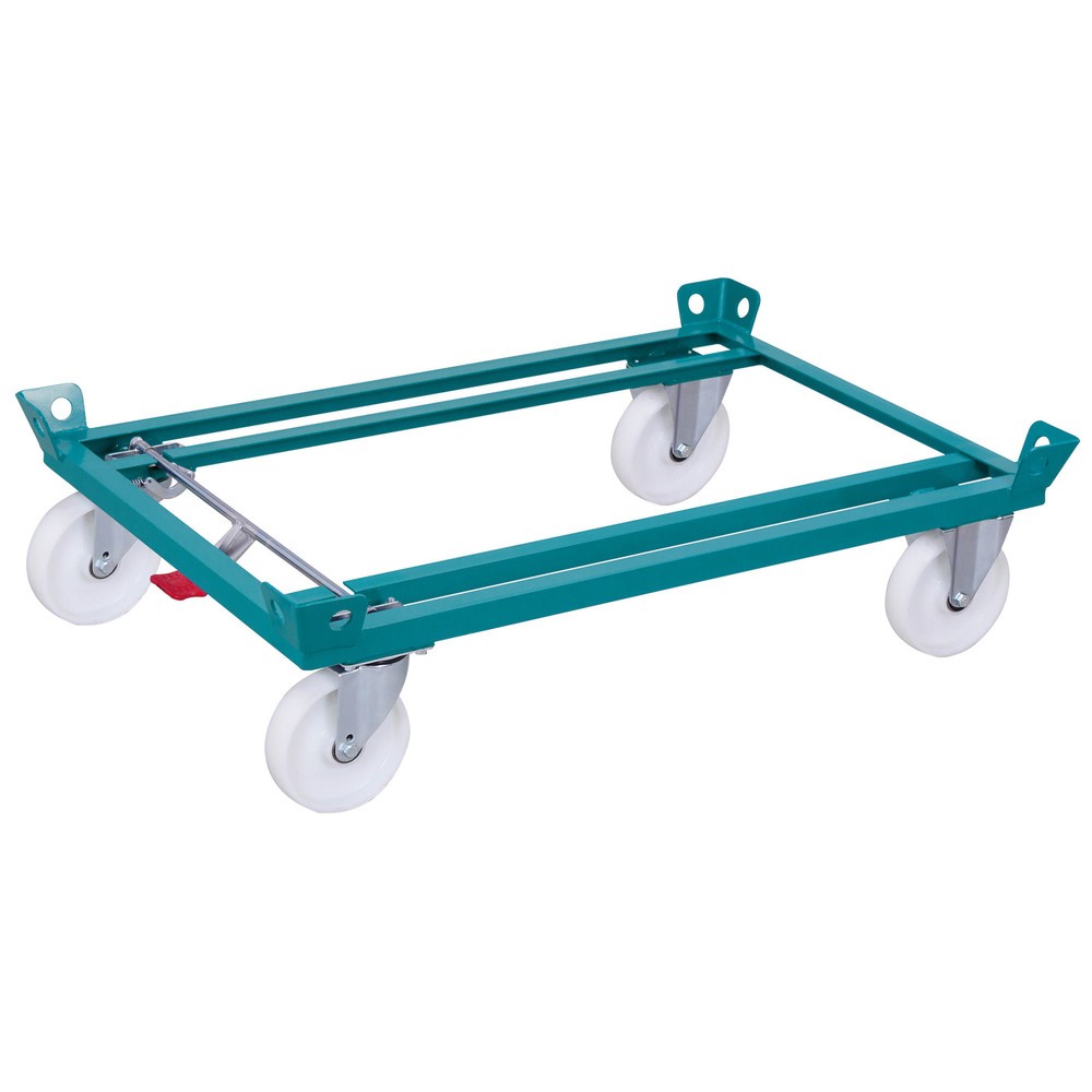 Immagine del prodotto: Supporto di guida Ameise®, con angoli rialzati, altezza di carico 280 mm, gommatura in poliammide
