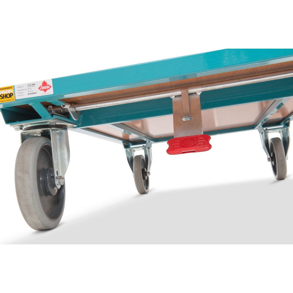 carrello a ripiani Ameise®, capacità di carico 250 kg, aperto su tutti i lati, 3 livelli da 1.000 x 600 mm Immagine del prodotto n. 2: carrello a ripiani Ameise®, capacità di carico 250 kg, aperto su tutti i lati, 3 livelli da 1.000 x 600 mm