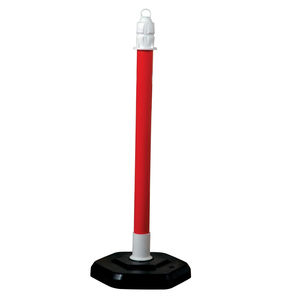 Immagine del prodotto: Supporto di segnalazione per catene, Ø 63 mm, rosso