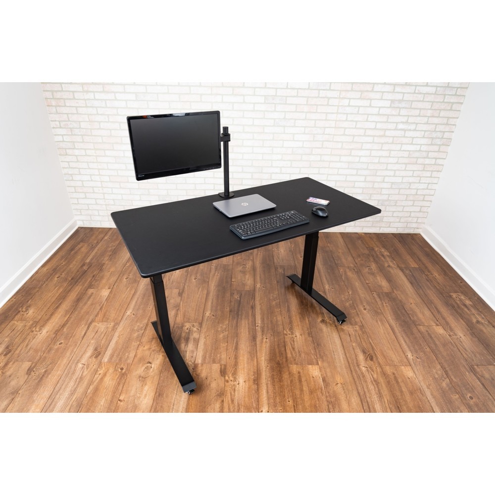 Immagine del prodotto n. 5: Supporto monitor per 1 monitor, con funzione di inclinazione e rotazione, nero