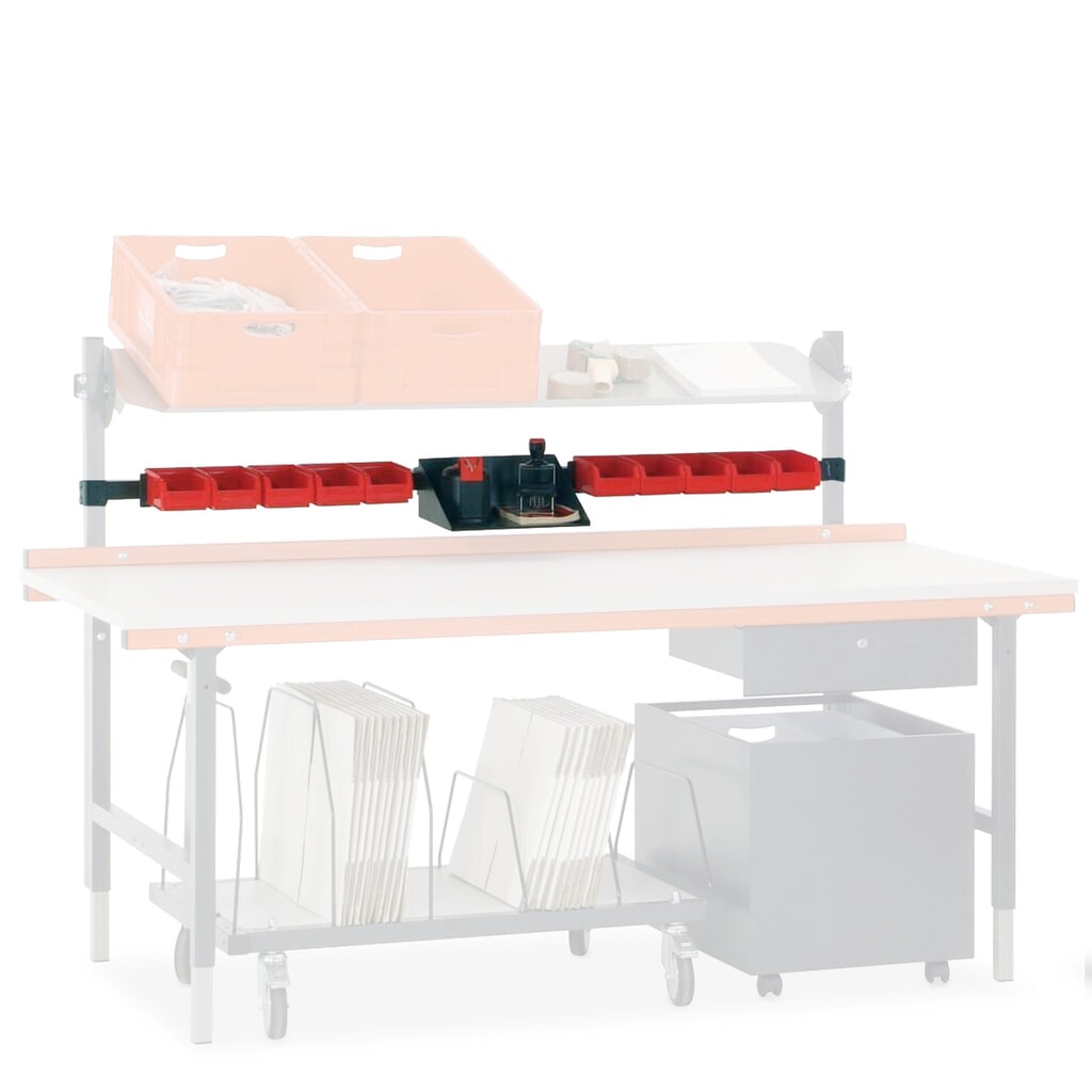 Immagine del prodotto: Supporto multifunzione per tavolo di confezionamento Rocholz, AxLxP 40 x 1.640 x 40 mm