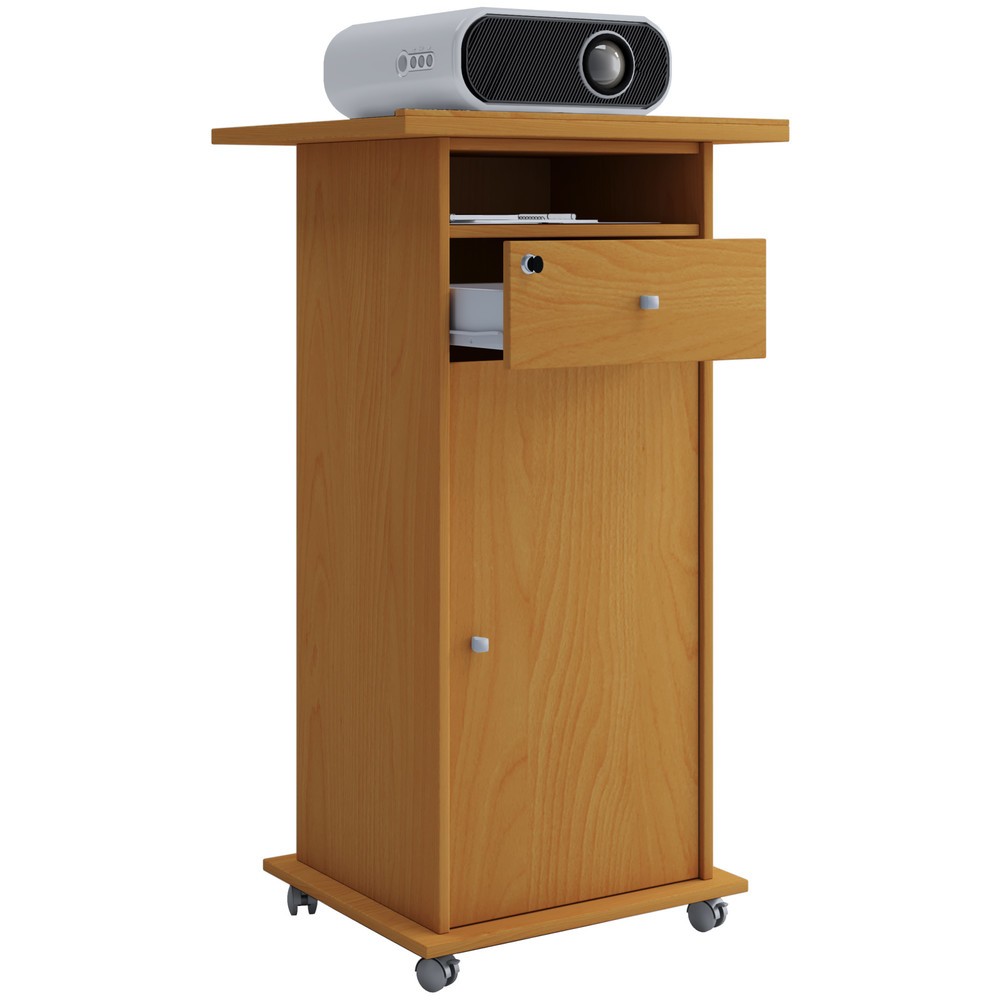 Immagine del prodotto n. 1: Supporto per beamer VCM Neta con porta, faggio