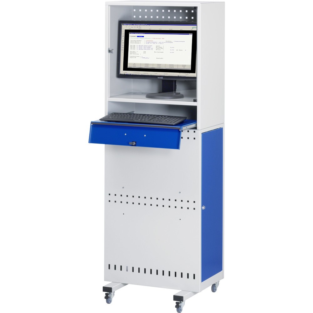 Immagine del prodotto n. 2: Supporto per computer RAU con alloggiamento monitor, mobile