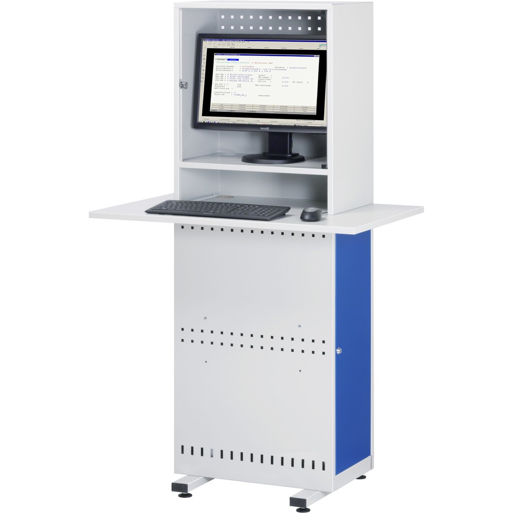 Immagine del prodotto n. 3: Supporto per computer RAU con alloggiamento monitor, fisso
