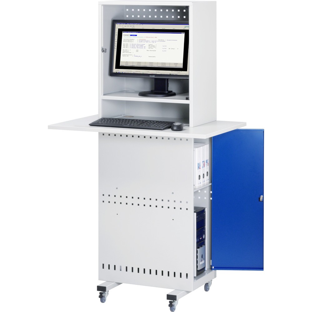 Immagine del prodotto n. 2: Supporto per computer RAU con alloggiamento monitor, mobile