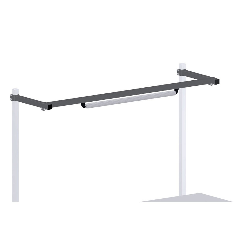 Immagine del prodotto n. 4: Supporto per fissaggio su sbarra, sistema con tavolo da imballaggio, HxLxP 40 x 1.730 x 455 mm