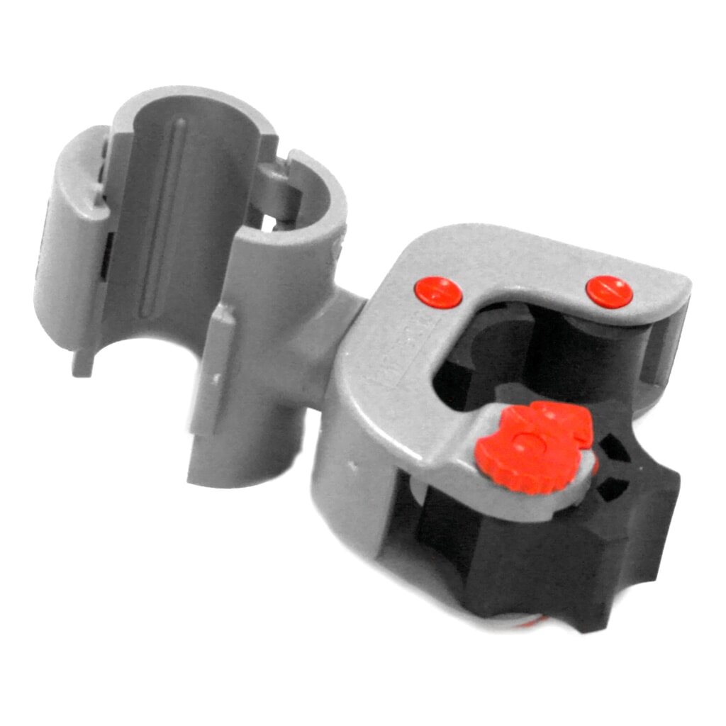 Supporto per manici ribaltabile, per carrelli di pulizia e di servizio Immagine del prodotto: Supporto per manici ribaltabile, per carrelli di pulizia e di servizio