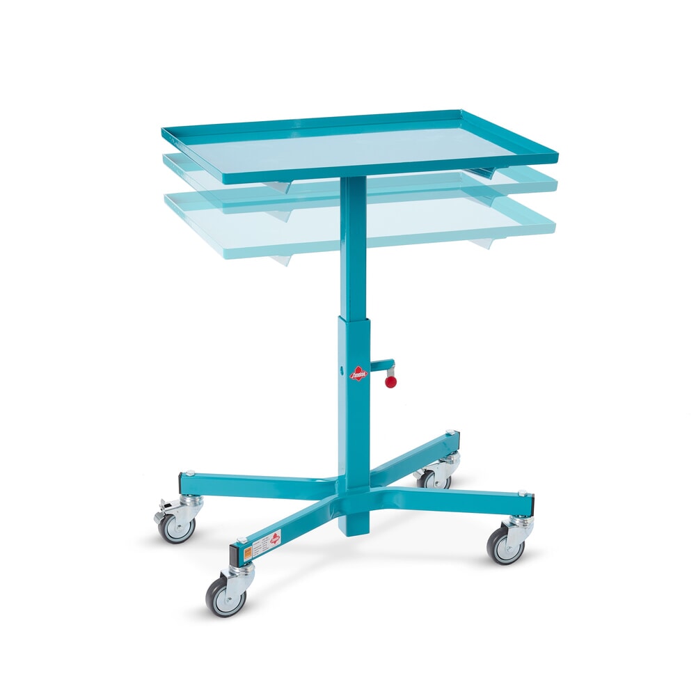 Immagine del prodotto: Supporto per materiale Ameise®, regolabile in altezza, altezza 505-780 mm