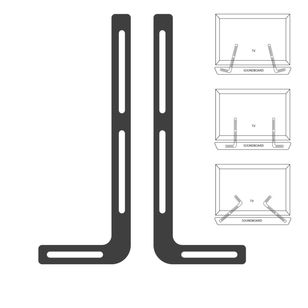 Immagine del prodotto n. 3: Supporto per soundbar SB 300, nero
