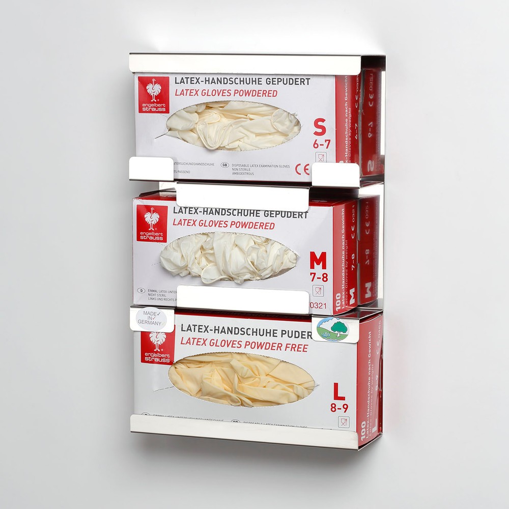 Immagine del prodotto n. 2: Supporto VAR® per scatole porta guanti / salviette, 3 scomparti