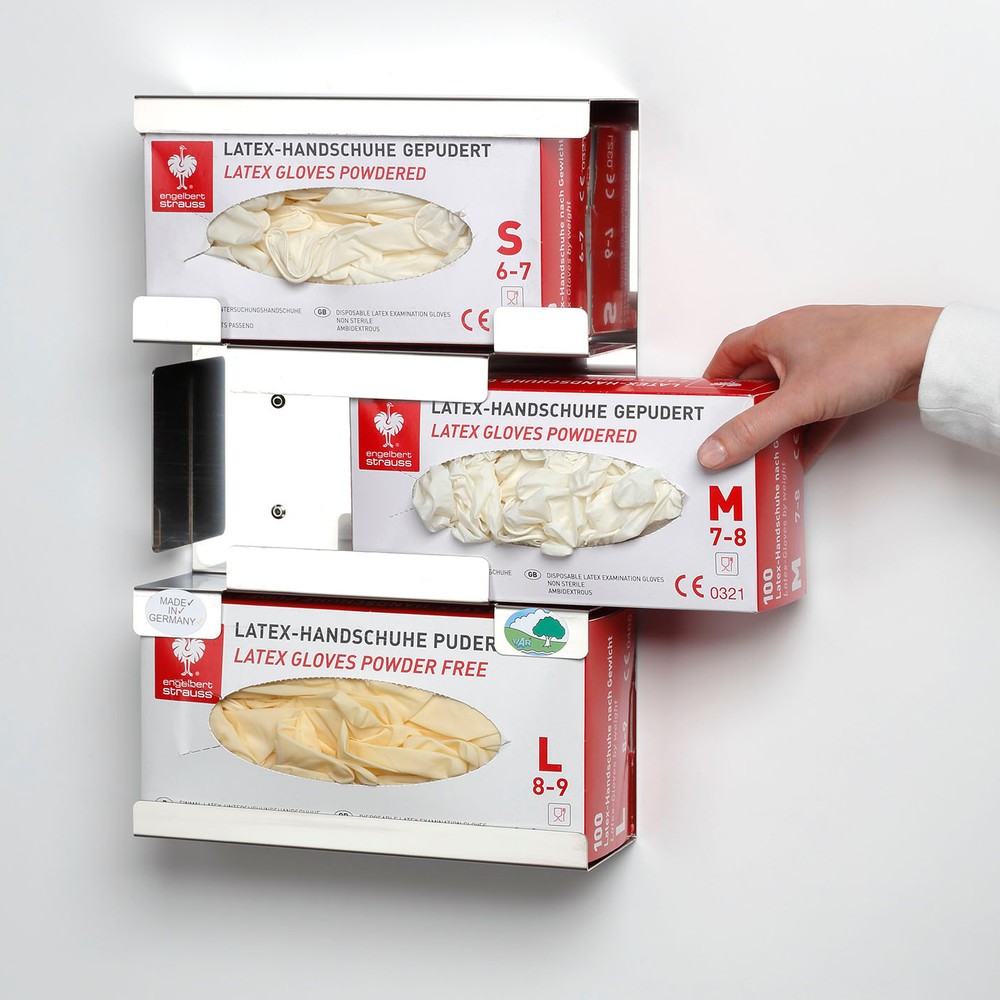 Immagine del prodotto n. 4: Supporto VAR® per scatole porta guanti / salviette, 3 scomparti