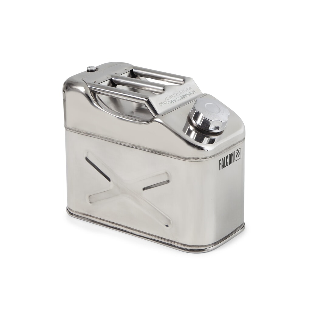 Tanica di sicurezza, acciaio inox, 10 l Immagine del prodotto: Tanica di sicurezza, acciaio inox, 10 l