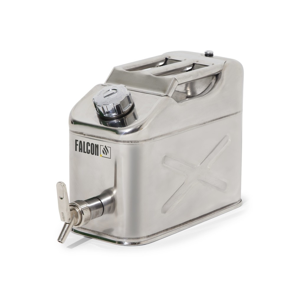 Immagine del prodotto n. 1: Tanica di sicurezza, acciaio inox, con rubinetto, 10 l