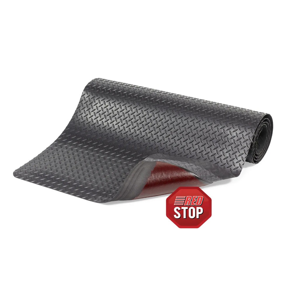 Immagine del prodotto n. 1: Tappetino a 2 strati, PVC, LxP 600 x 910 mm, nero
