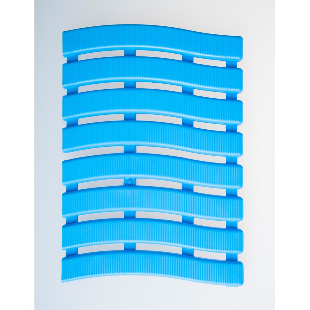 Immagine del prodotto n. 4: Tappeto a griglia Yoga Soft Step, in PE, tappeto singolo, LxP 600 x 900 mm, blu