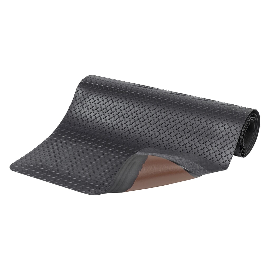 Immagine del prodotto n. 7: Tappetino defaticante per impieghi pesanti, antiscivolo, metro lineare x 1.520 mm, nero