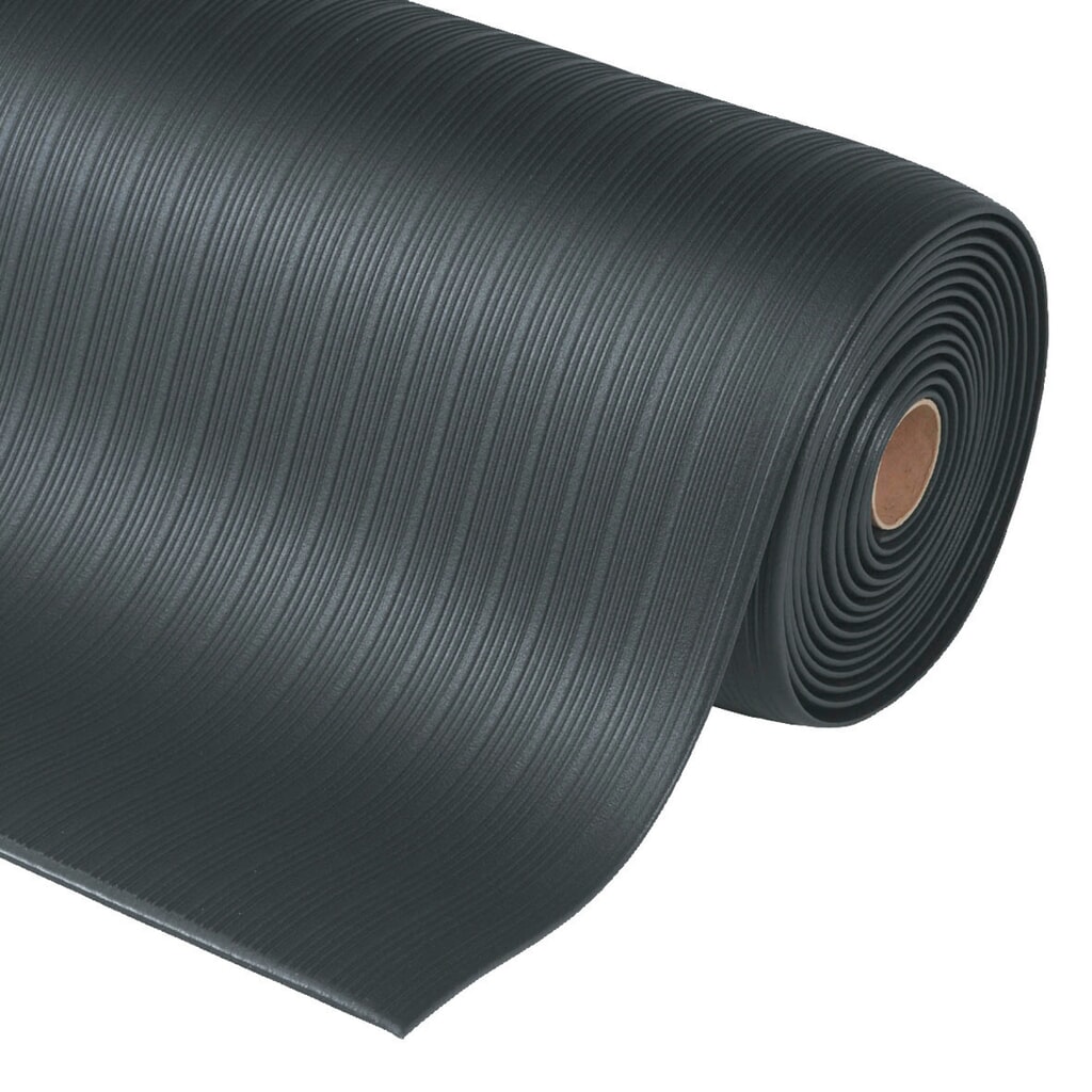 Tappetino defaticante Premium, schiuma vinilica, LxP 600 x 910 mm, nero Immagine del prodotto n. 3: Tappetino defaticante Premium, schiuma vinilica, LxP 600 x 910 mm, nero