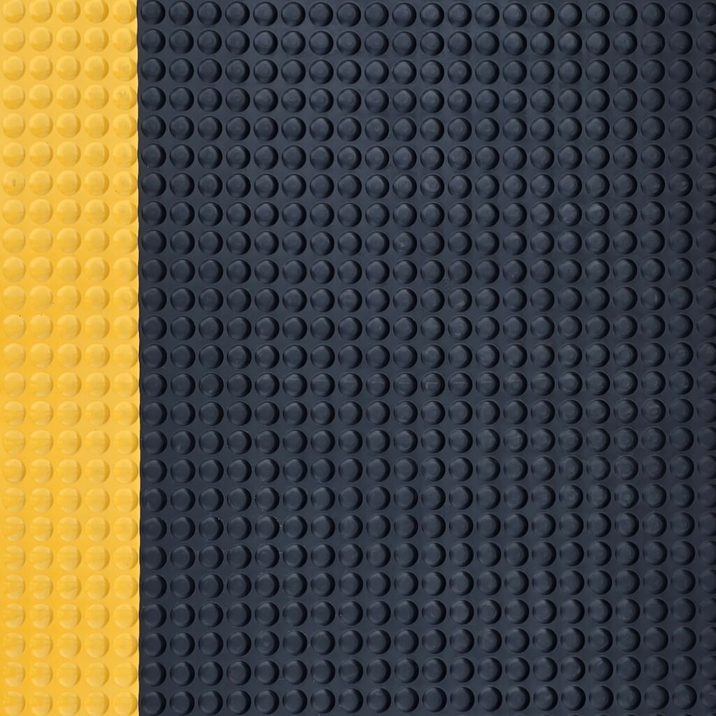 Tappetino defaticante Steinbock® ErgoSoft Strong, profilo emisferico, 2 strati, LxL 600 x 1.000 mm, nero/giallo Immagine del prodotto n. 3: Tappetino defaticante Steinbock® ErgoSoft Strong, profilo emisferico, 2 strati, LxL 600 x 1.000 mm, nero/giallo
