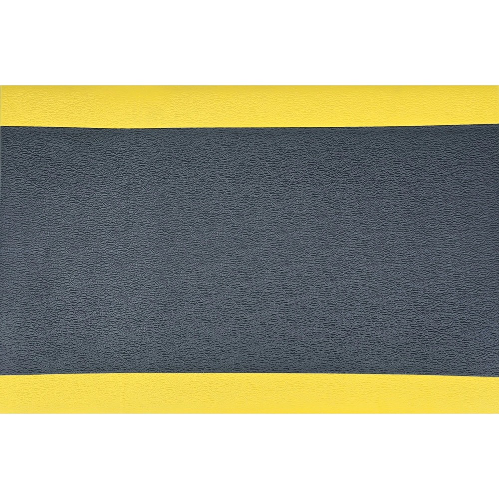 Immagine del prodotto n. 2: Tappetino defaticante Steinbock® ErgoSoft Strong, strutturato, a 1 strato, LxL 600 x 1.000 mm, nero/giallo