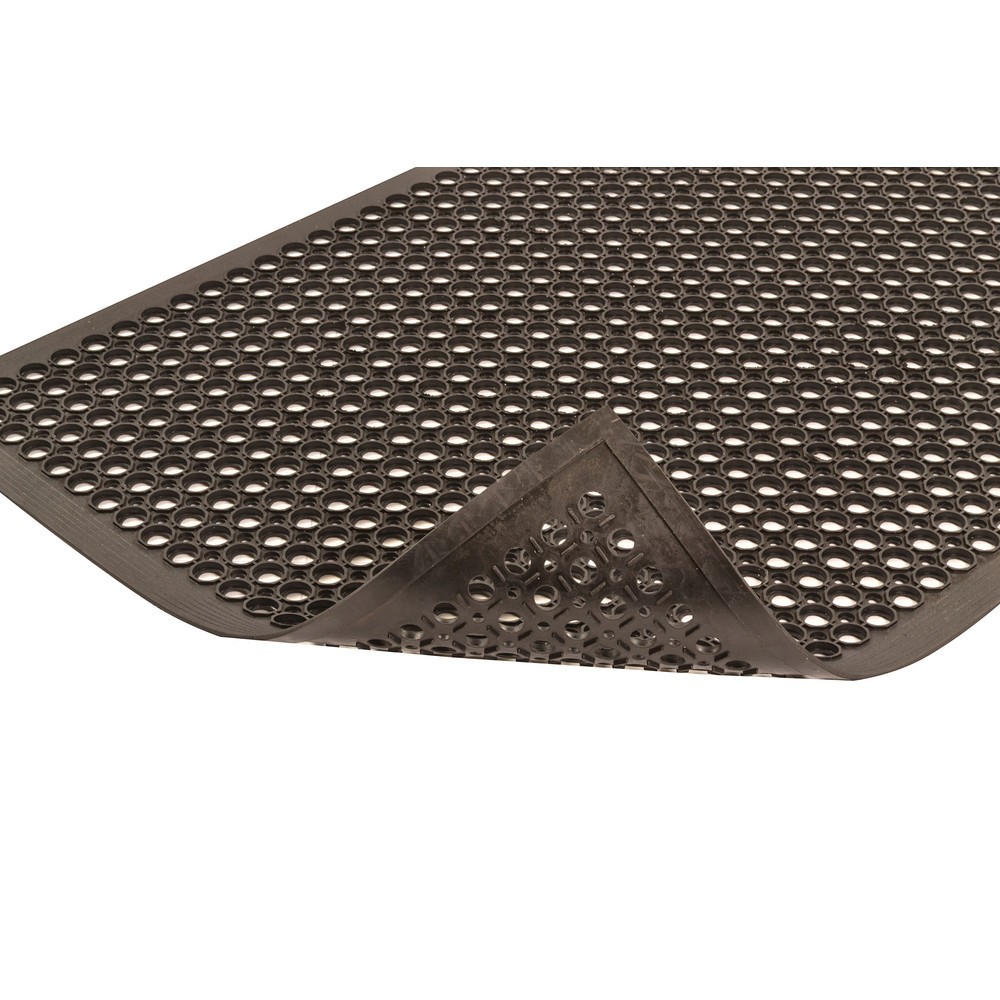 Immagine del prodotto n. 4: Tappetino per spazio di lavoro per zone umide e asciutte, fori di drenaggio, LxP 910 x 1.520 mm