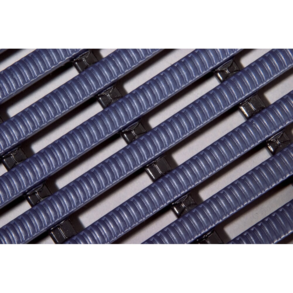 Immagine del prodotto n. 3: Tappeto a griglia Heronrib 2000 Flex, in PVC, taglio/metro lineare x 500 mm, blu