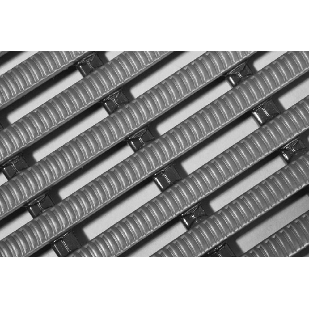 Immagine del prodotto n. 5: Tappeto a griglia Heronrib 2000 Flex, in PVC, taglio/metro lineare x 500 mm, grigio