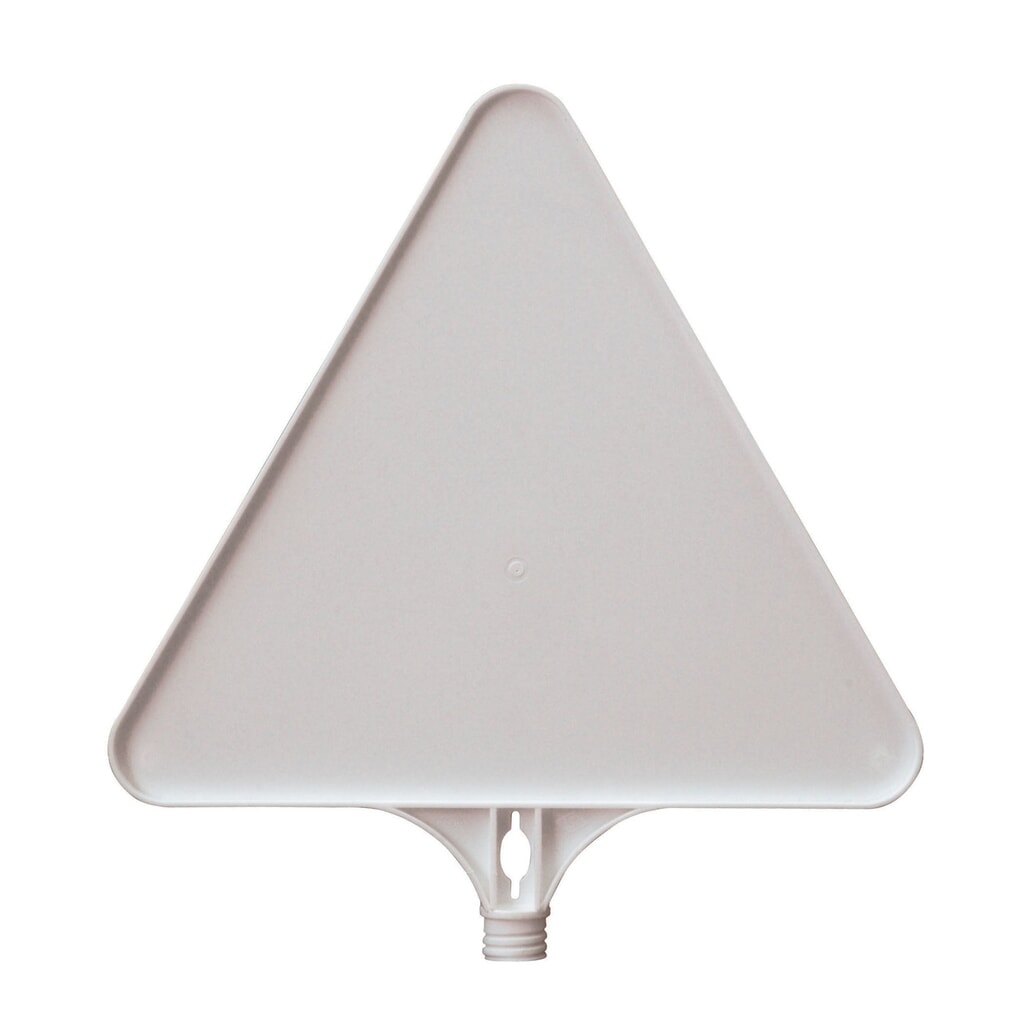 Targhetta di avvertimento vuota, triangolare, lunghezza laterale 390 mm Immagine del prodotto: Targhetta di avvertimento vuota, triangolare, lunghezza laterale 390 mm