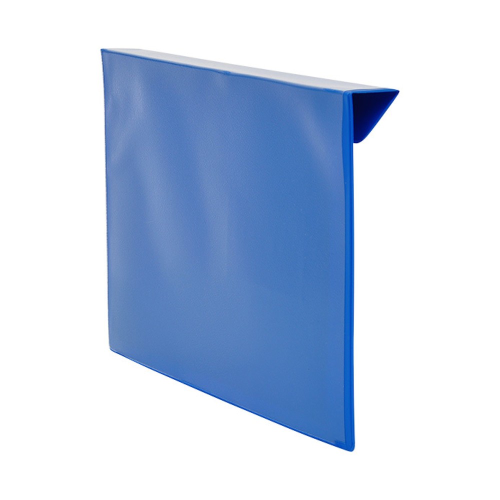 Immagine del prodotto n. 1: Tasca identificativa per telai di sopralzo, 100 pz/UV, DIN A5, inserimento laterale, blu