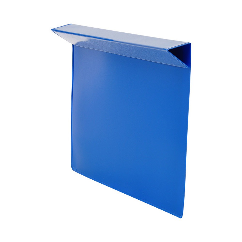 Immagine del prodotto n. 2: Tasca identificativa per telai di sopralzo, 100 pz/UV, DIN A5, inserimento laterale, blu