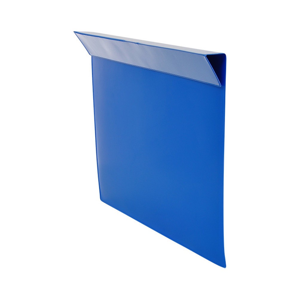 Immagine del prodotto n. 2: Tasca identificativa per telai di sopralzo, 100 pz/UV, DIN A4, inserimento laterale, blu