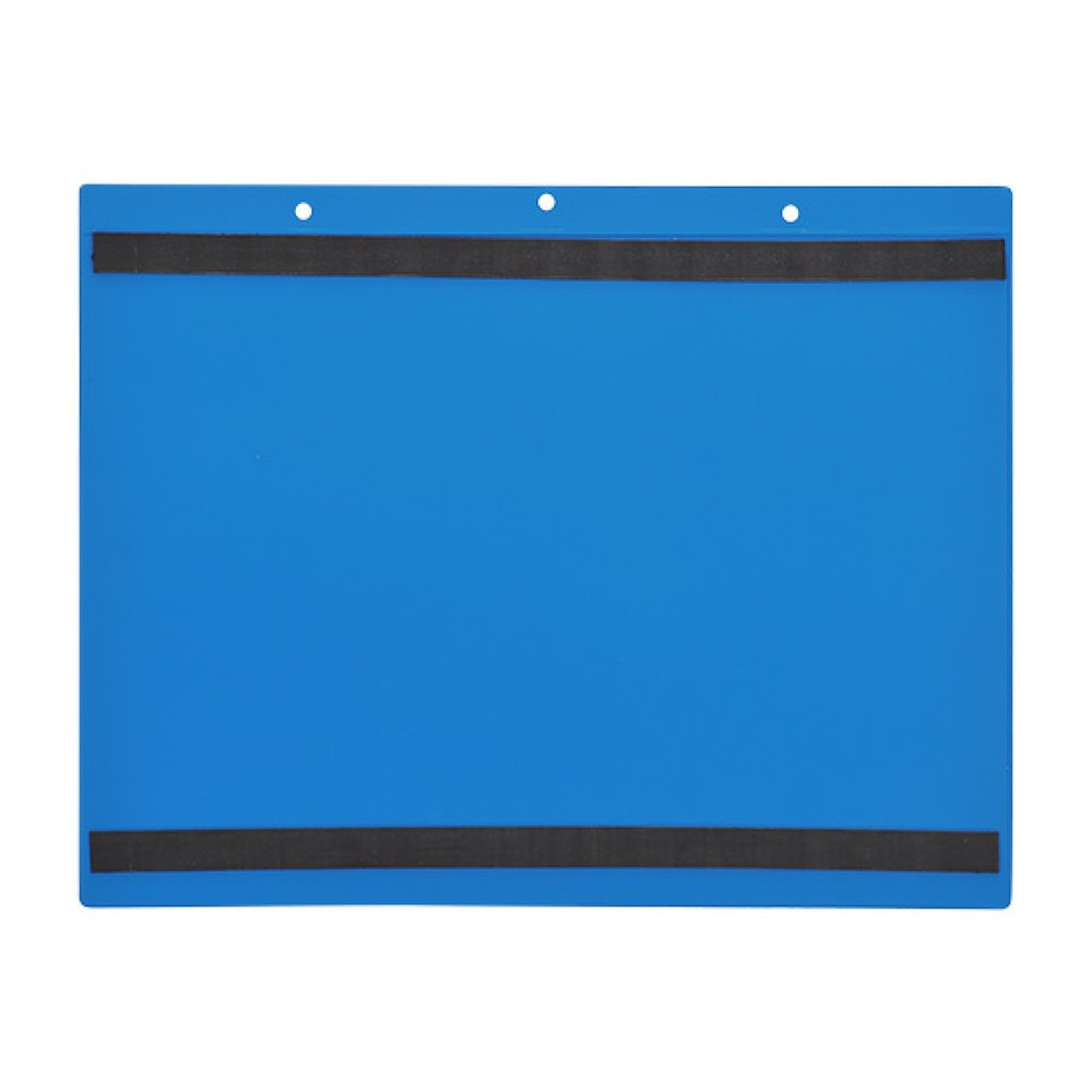 Immagine del prodotto n. 2: Tasche magnetiche, 50 pz/UV, DIN A4 trasversale, inserimento dall’alto, 2 strisce magnetiche