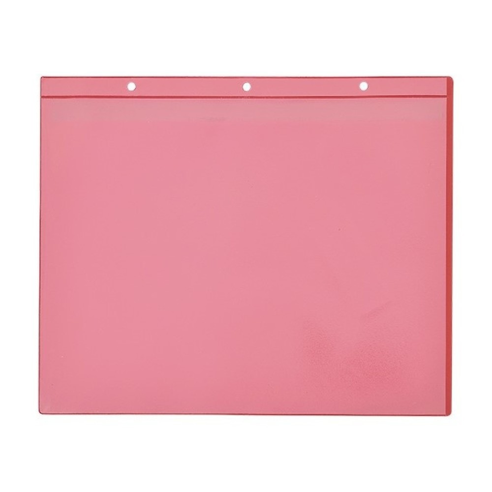 Immagine del prodotto n. 1: Tasche magnetiche, DIN A4 trasversale, inserimento laterale, 50 pz/SU, rosso