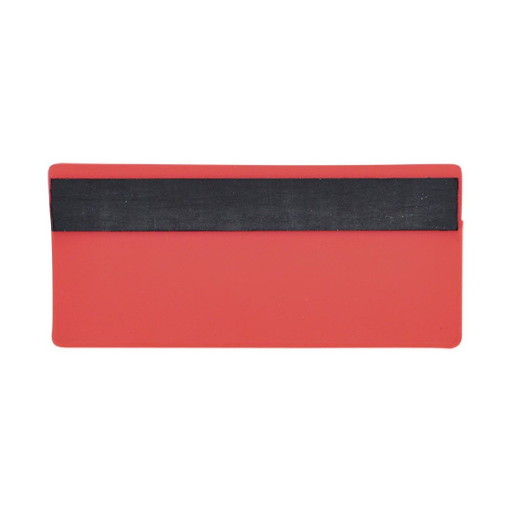 Immagine del prodotto n. 2: Tasche magnetiche, HxL 50 x 110 mm, inserimento dall’alto, 50 pz/SU, rosso