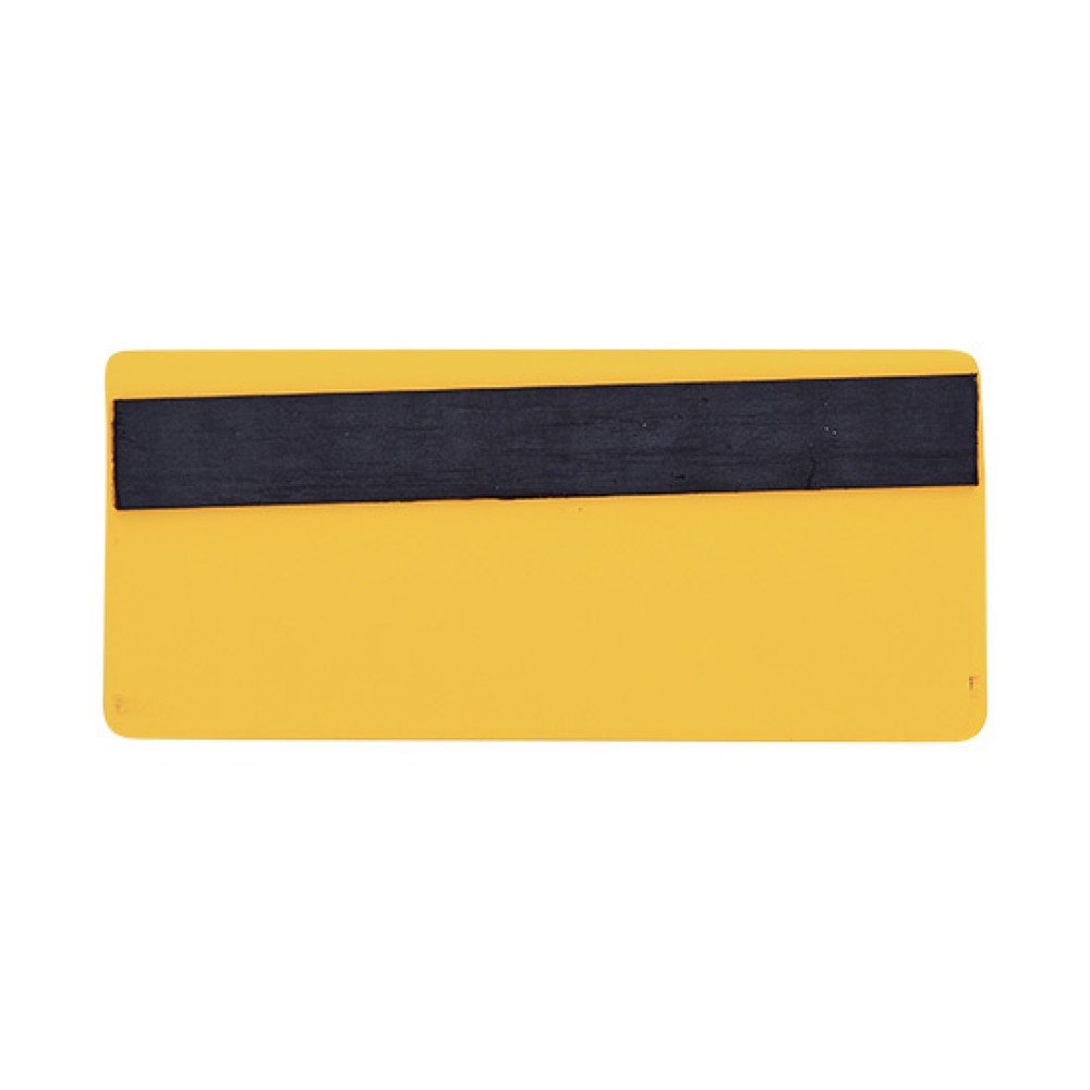 Immagine del prodotto n. 2: Tasche magnetiche, HxL 50 x 110 mm, inserimento dall'alto, 50 pz/SU, giallo