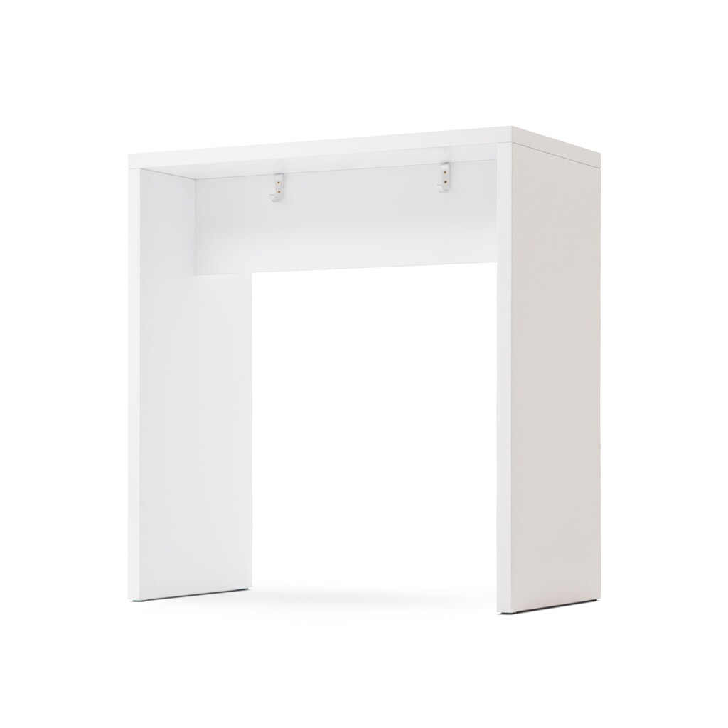 Tavolino da appoggio per riunioni, AxLxP 1.083 x 1.040 x 500 mm, bianco Immagine del prodotto: Tavolino da appoggio per riunioni, AxLxP 1.083 x 1.040 x 500 mm, bianco