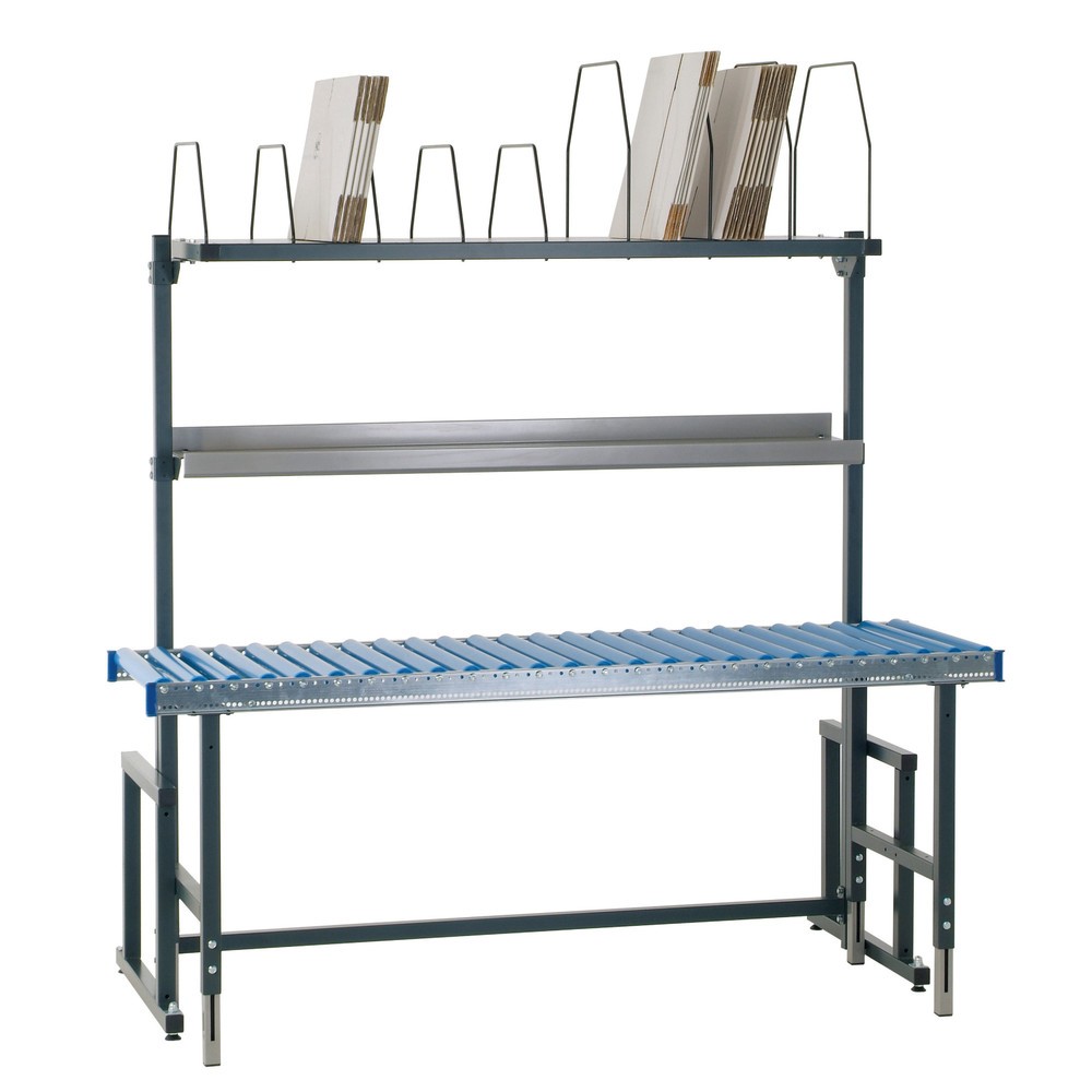 Immagine del prodotto n. 2: Tavolo a rulli senza superficie di lavoro per sistema con tavolo da imballaggio, LxP 1.955 x 640 mm