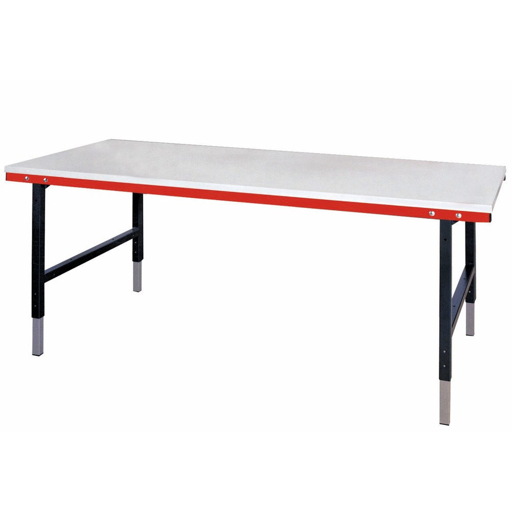 Immagine del prodotto n. 6: Tavolo da imballaggio e da lavoro Rocholz, portata 200 kg, AxLxP 690-960 x 2.000 x 920 mm