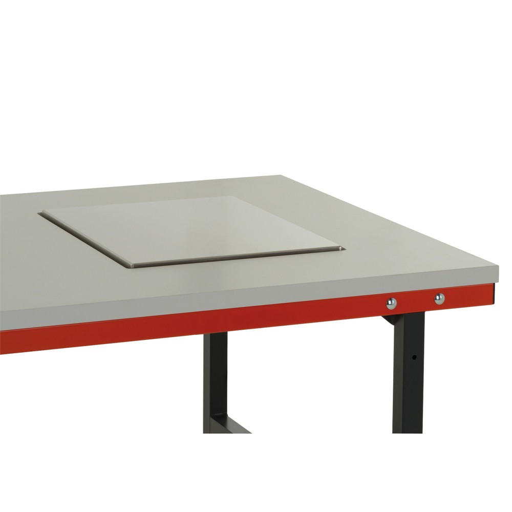 Immagine del prodotto n. 2: Tavolo da imballaggio Rocholz con bilancia fino a 60 kg, AxLxP 690-960 x 2.000 x 920 mm