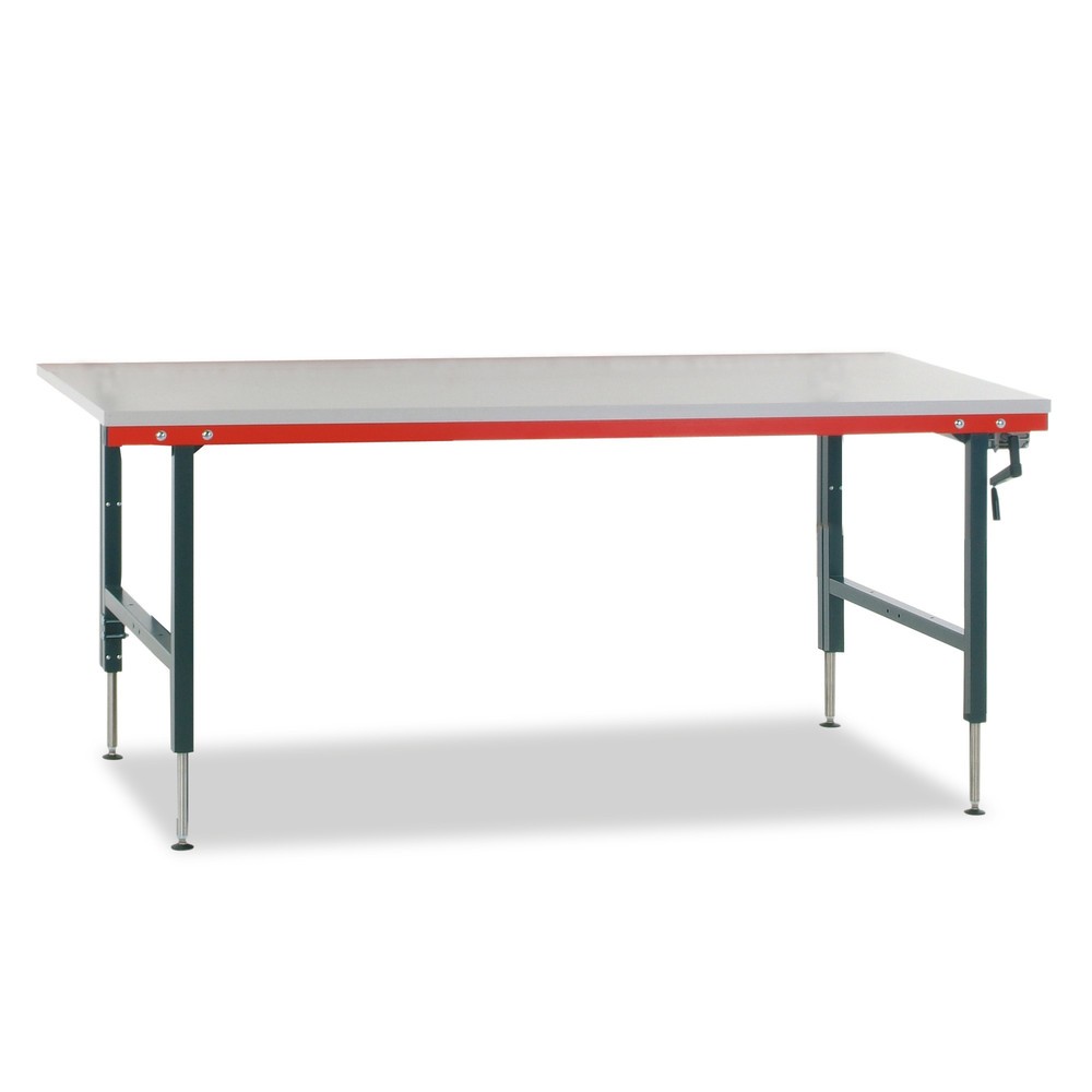 Immagine del prodotto: Tavolo da imballaggio Rocholz con bilancia fino a 60 kg, AxLxP 690-960 x 2.000 x 920 mm