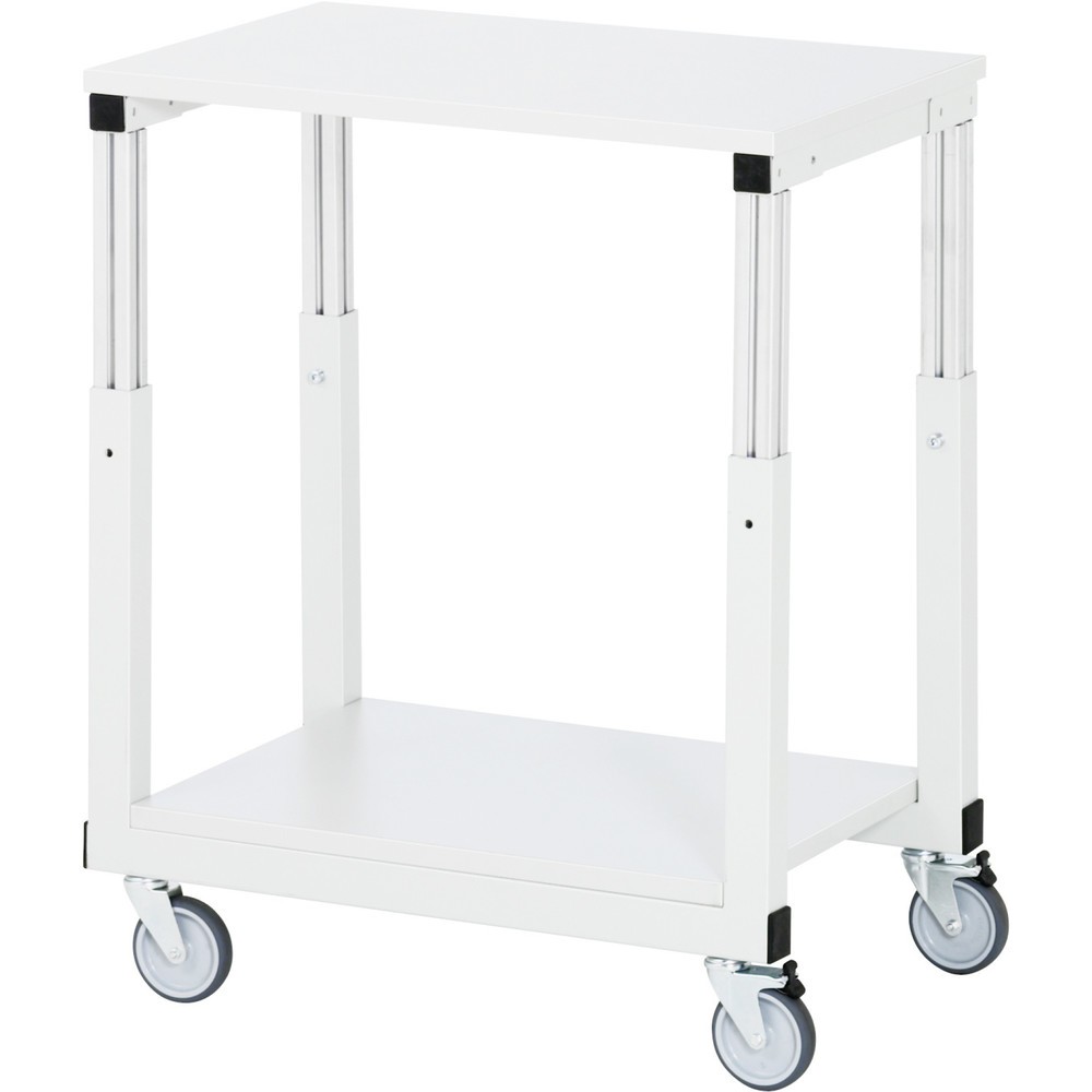Immagine del prodotto n. 1: Tavolo da lavoro mobile RAU Serie E, AxLxP 650-1.000 x 500 x 700 mm, piano di lavoro con rivestimento in melamina