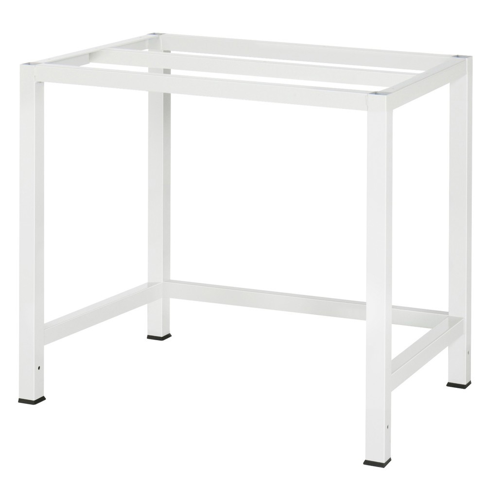 Immagine del prodotto n. 2: Tavolo da lavoro RAU 900, AxLxP 825 x 1.000 x 800 mm, piano di lavoro con rivestimento in lamiera d’acciaio