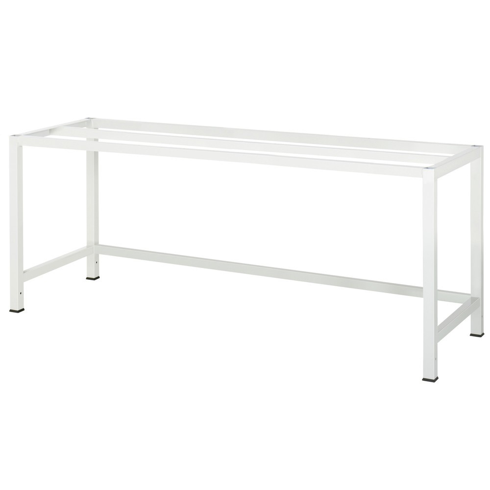 Immagine del prodotto n. 3: Tavolo da lavoro RAU 900, AxLxP 825 x 2.500 x 800 mm, piano di lavoro con rivestimento in lamiera di acciaio inox