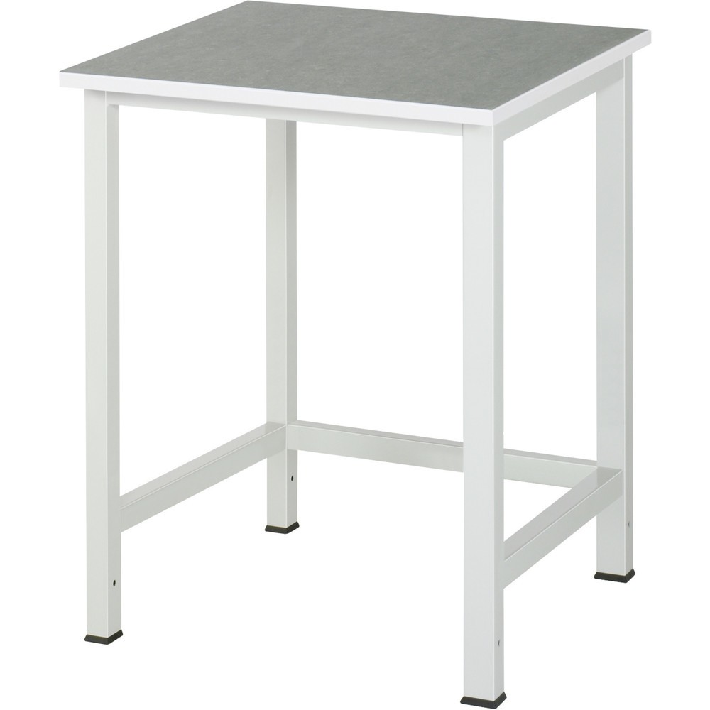 Immagine del prodotto n. 1: Tavolo da lavoro RAU 900, AxLxP 825 x 750 x 800 mm, piano di lavoro con rivestimento universale/in linoleum