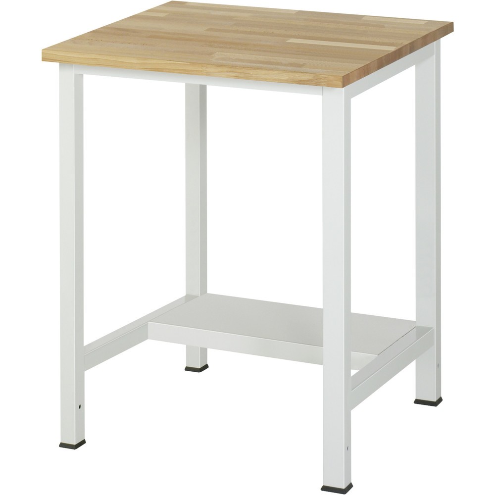 Immagine del prodotto n. 1: Tavolo da lavoro RAU 900 con piano di appoggio profondità 320 mm, AxLxP 825 x 750 x 800 mm, piano di lavoro in faggio massiccio