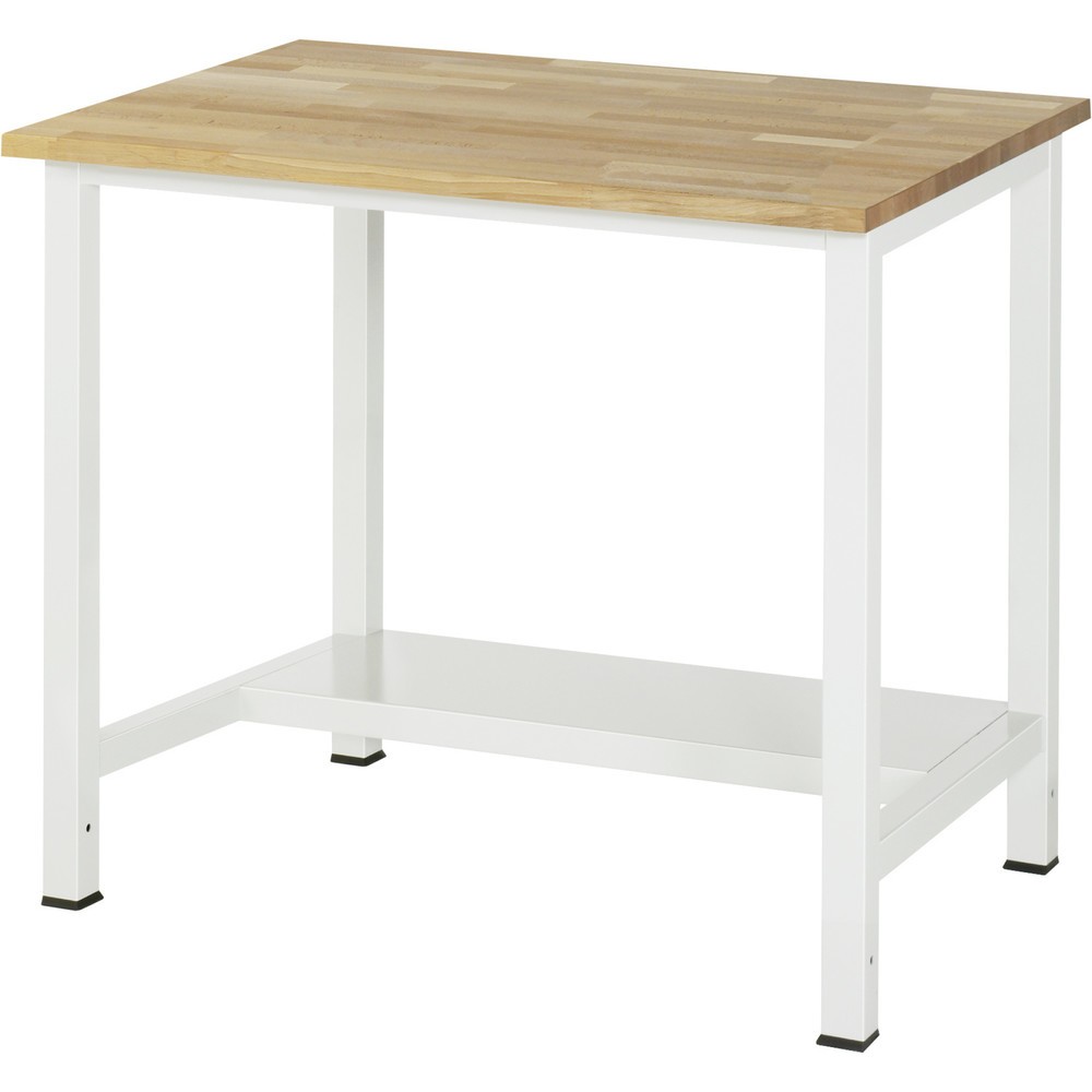 Immagine del prodotto n. 1: Tavolo da lavoro RAU 900 con piano di appoggio profondità 320 mm, AxLxP 825 x 1.000 x 800 mm, piano di lavoro in faggio massiccio