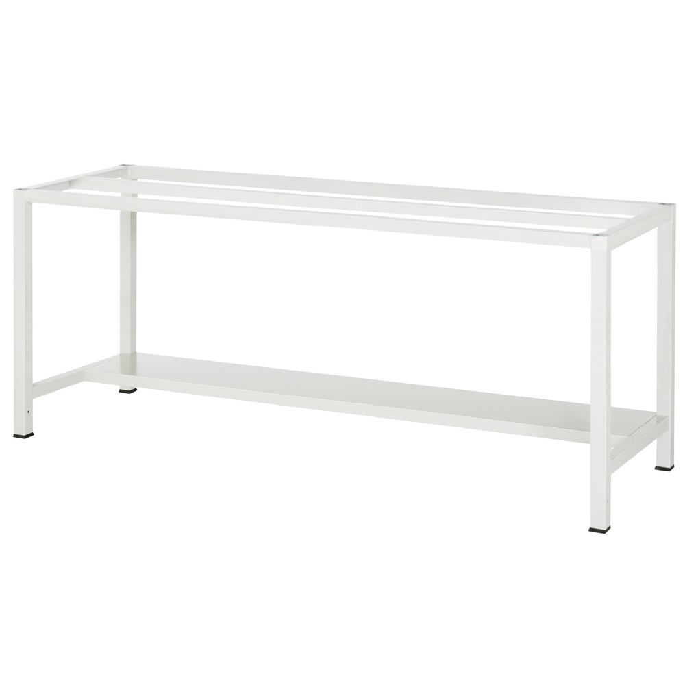 Immagine del prodotto n. 3: Tavolo da lavoro RAU 900 con piano di appoggio profondità 320 mm, AxLxP 825 x 2.500 x 800 mm, piano di lavoro con rivestimento in lamiera d’acciaio