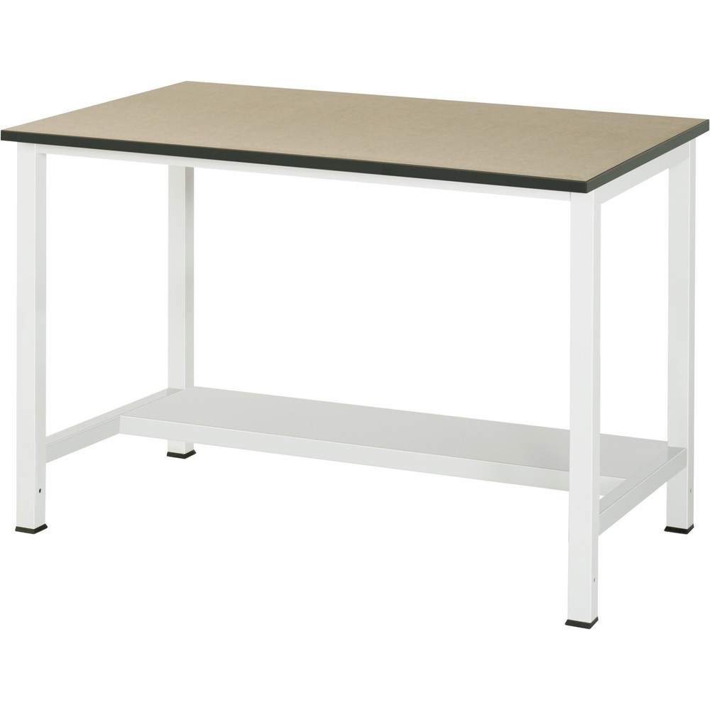 Immagine del prodotto: Tavolo da lavoro RAU 900 con piano di appoggio profondità 320 mm, AxLxP 825 x 1.250 x 800 mm, piano di lavoro in MDF