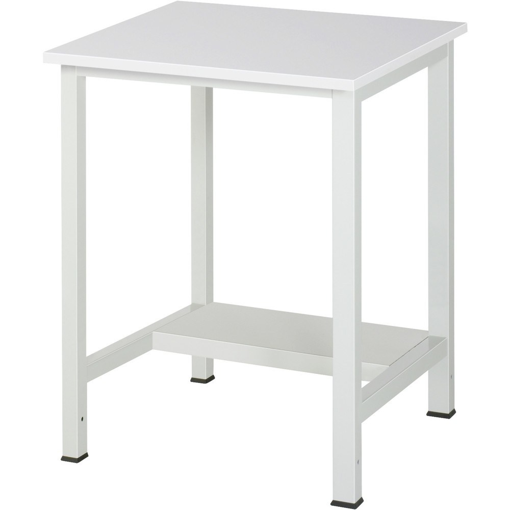 Immagine del prodotto: Tavolo da lavoro RAU 900 con piano di appoggio profondità 320 mm, AxLxP 825 x 750 x 800 mm, piano di lavoro con rivestimento in melamina