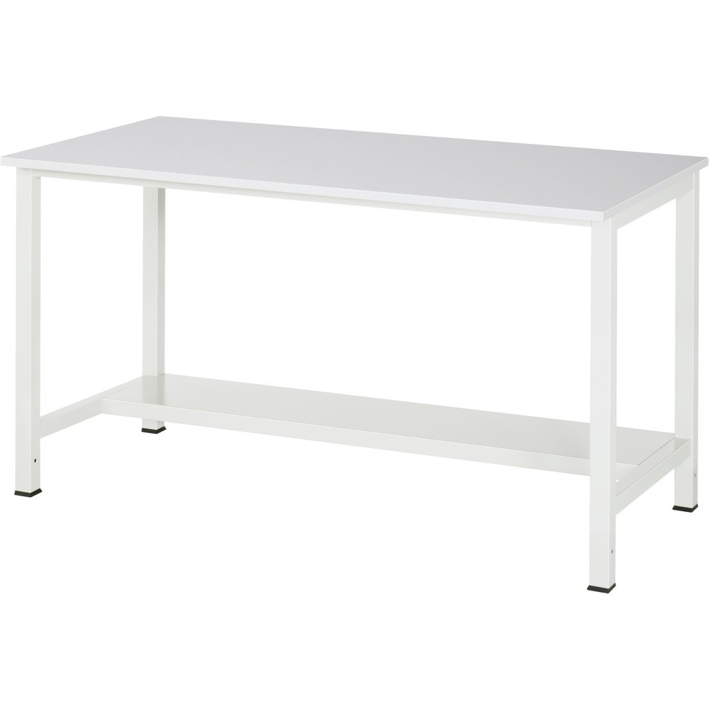 Immagine del prodotto n. 1: Tavolo da lavoro RAU 900 con piano di appoggio profondità 320 mm, AxLxP 825 x 1.500 x 800 mm, piano di lavoro con rivestimento in melamina