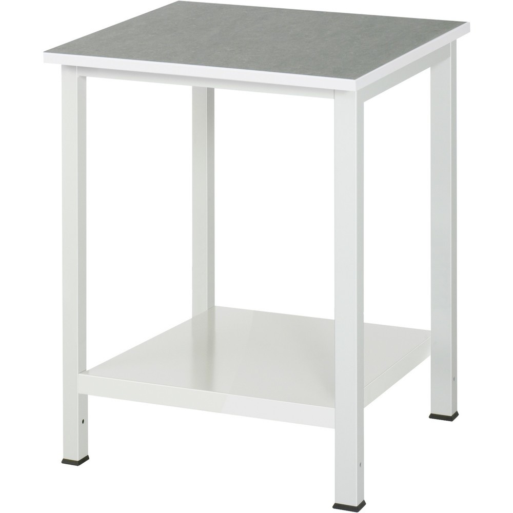 Immagine del prodotto n. 1: Tavolo da lavoro RAU 900 con piano di appoggio profondità 650 mm, AxLxP 825 x 750 x 800 mm, piano di lavoro con rivestimento universale/in linoleum